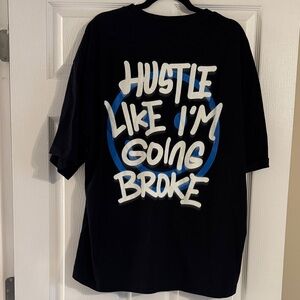 Black Hustle Graphic Tee